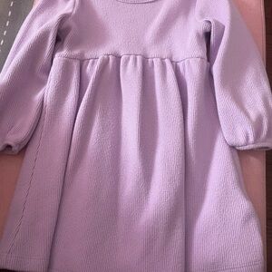 Old Navy Light Purple Knit Kids Dress